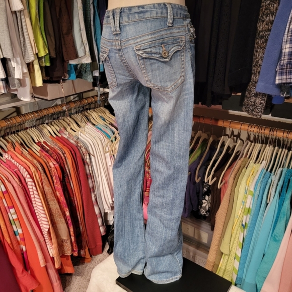 AEROPOSTALE ♡ Sweet, Cute 'n Sexy "HAILEY" Distressed Skinny Flare Jeans 1|2 L